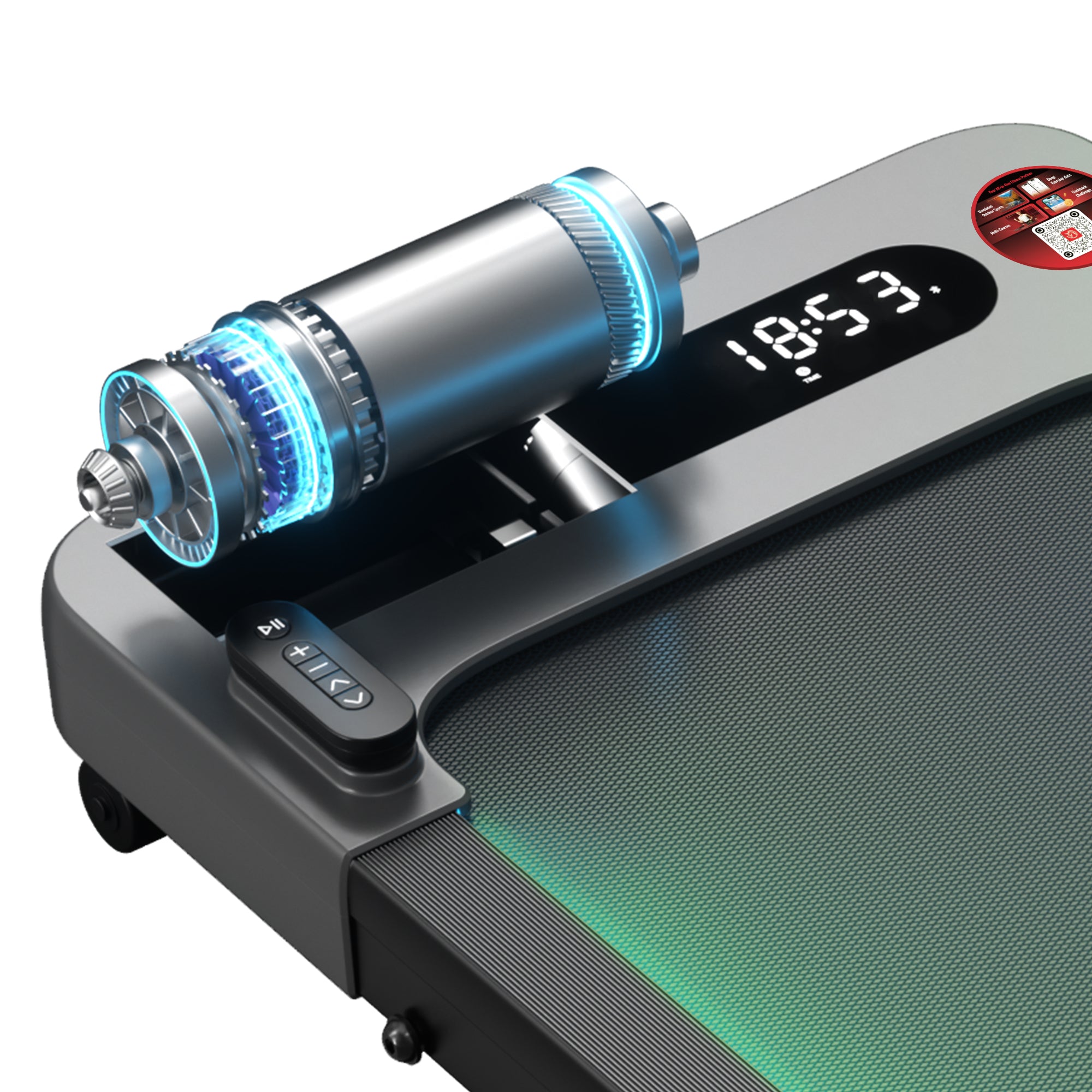 Yesoul W2 Pro Smart Walking Pad avec inclinaison automatique à 10 % — Norme UE