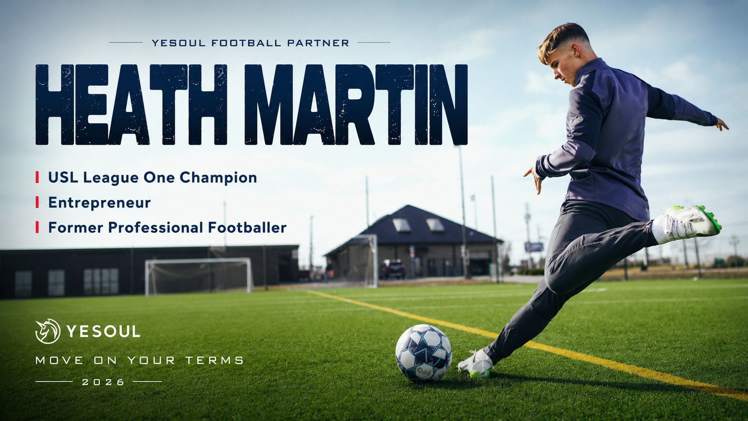 Entraînements du Tournoi de Football à Votre Manière : L’histoire d’entraînement de Heath Martin