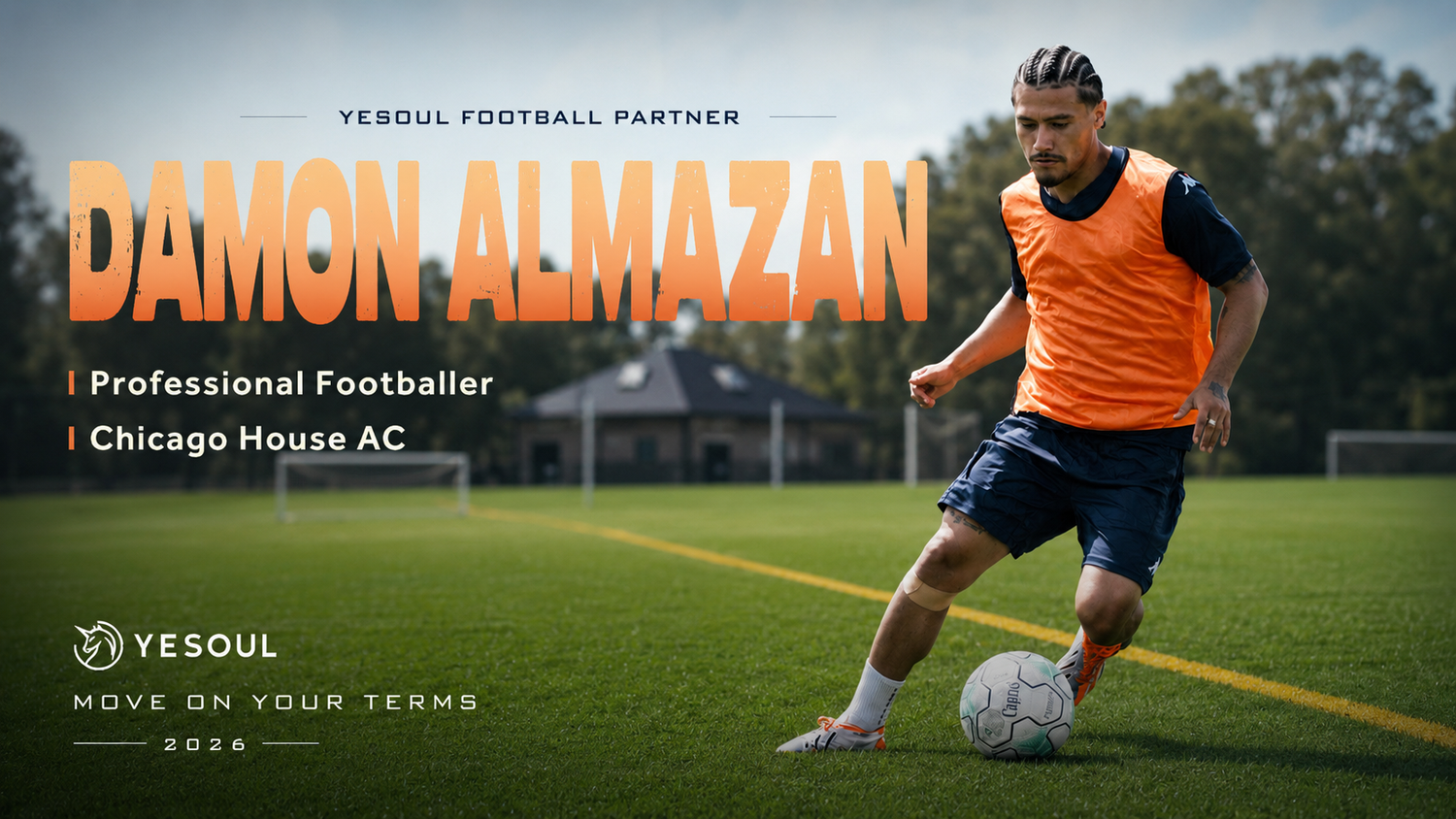 Entraînements de football à votre rythme : l’histoire d’entraînement de Damon Almazan