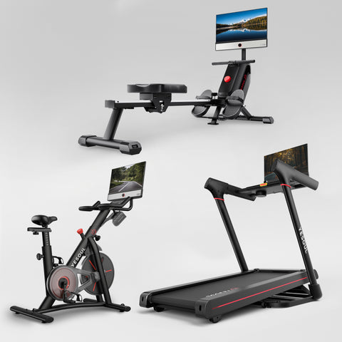 Vélo d’intérieur & Rameur & Tapis de course