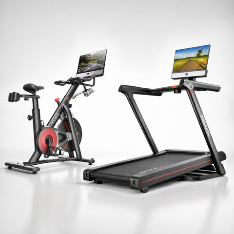 Vélo d’intérieur Max & Tapis de course 