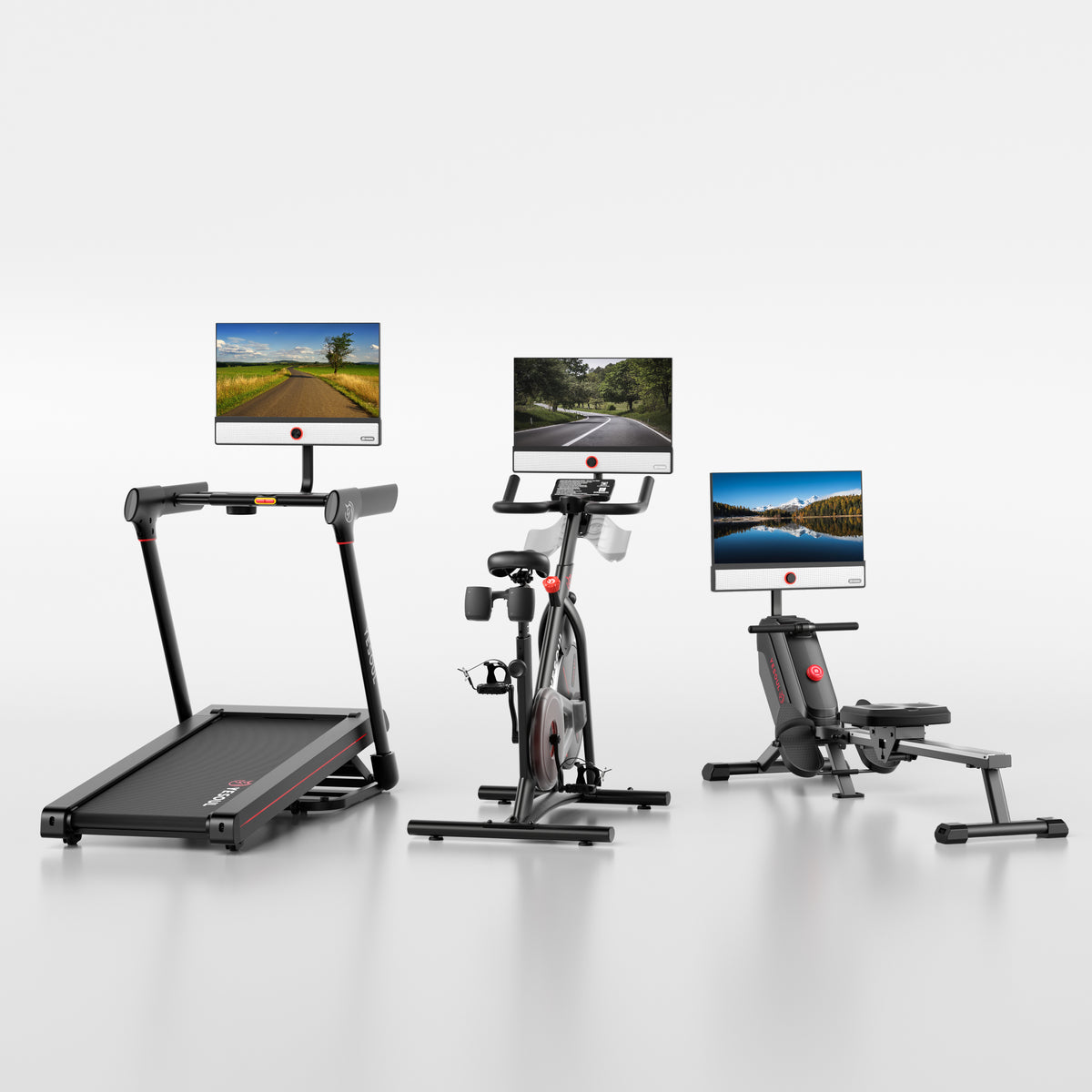 Pack Famille :Vélo Max— Rameur — Course 3X