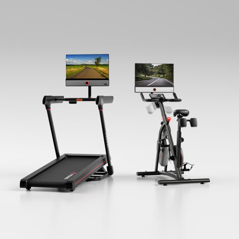 Vélo d’intérieur Max & Tapis de course 