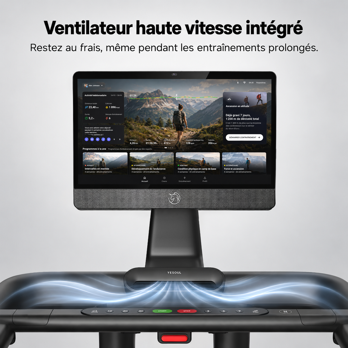 Yesoul T5 Ultra Tapis de course [Pré‑commande]