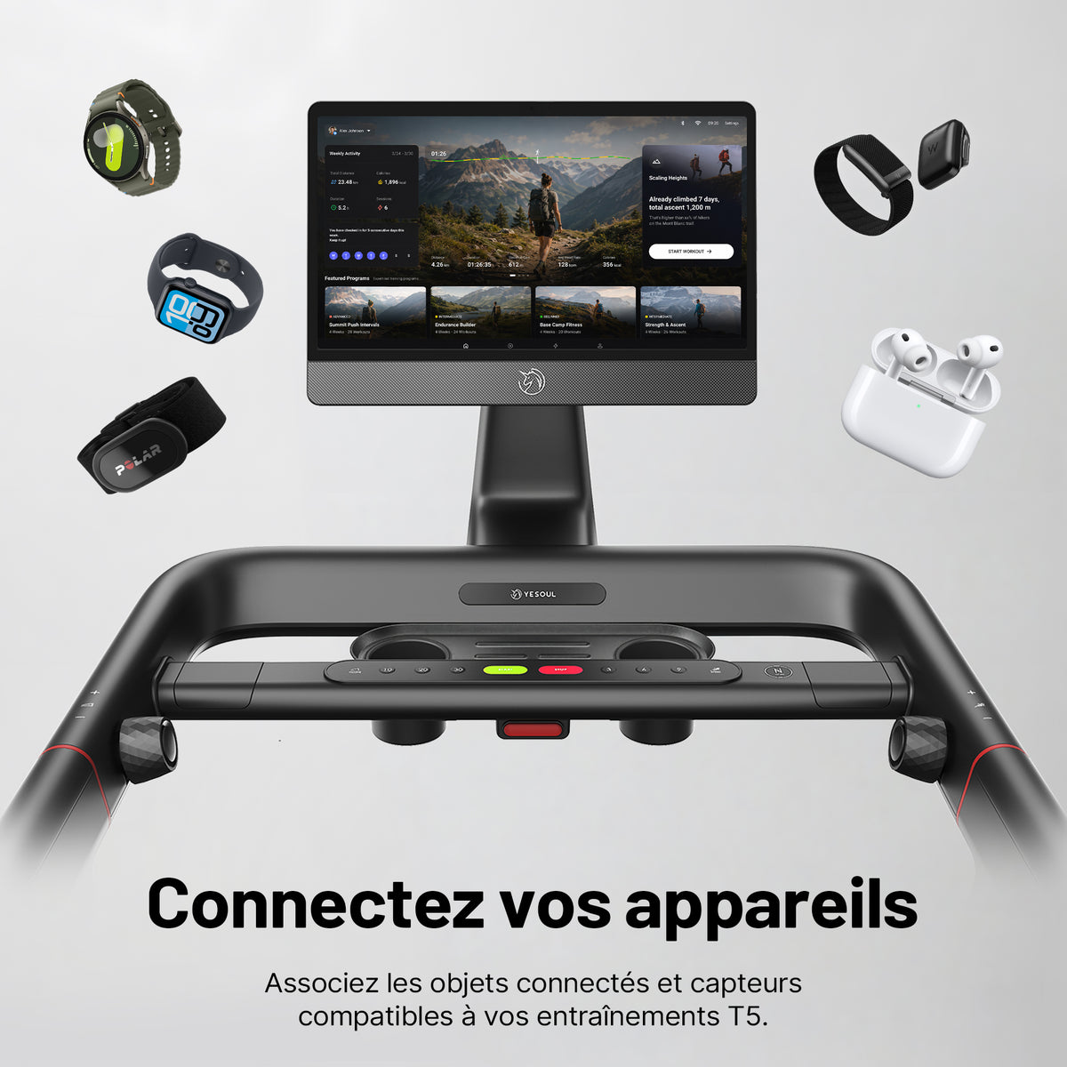 Yesoul T5 Max Tapis de course [Pré‑commande]